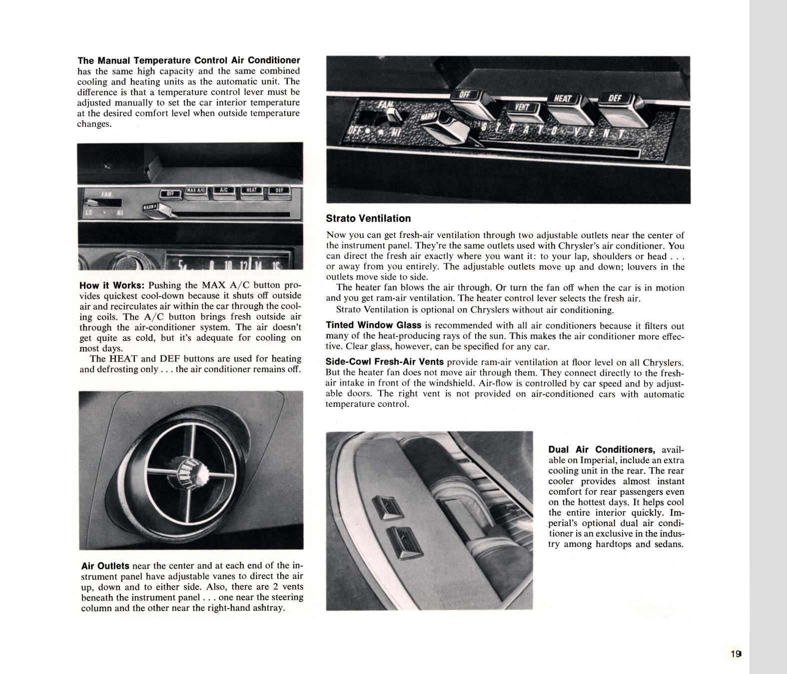 1971 Chrysler Features Brochure Page 68